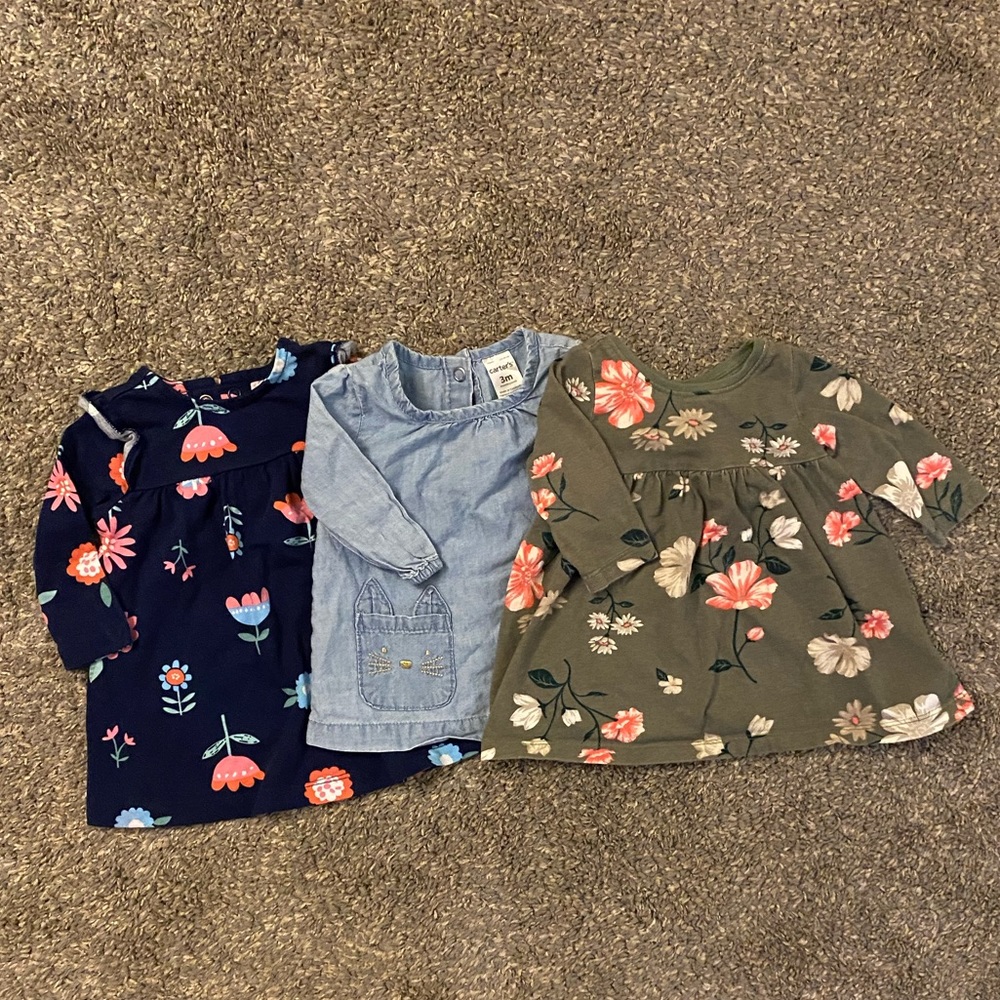 3M Long Sleeve Dress Bundle